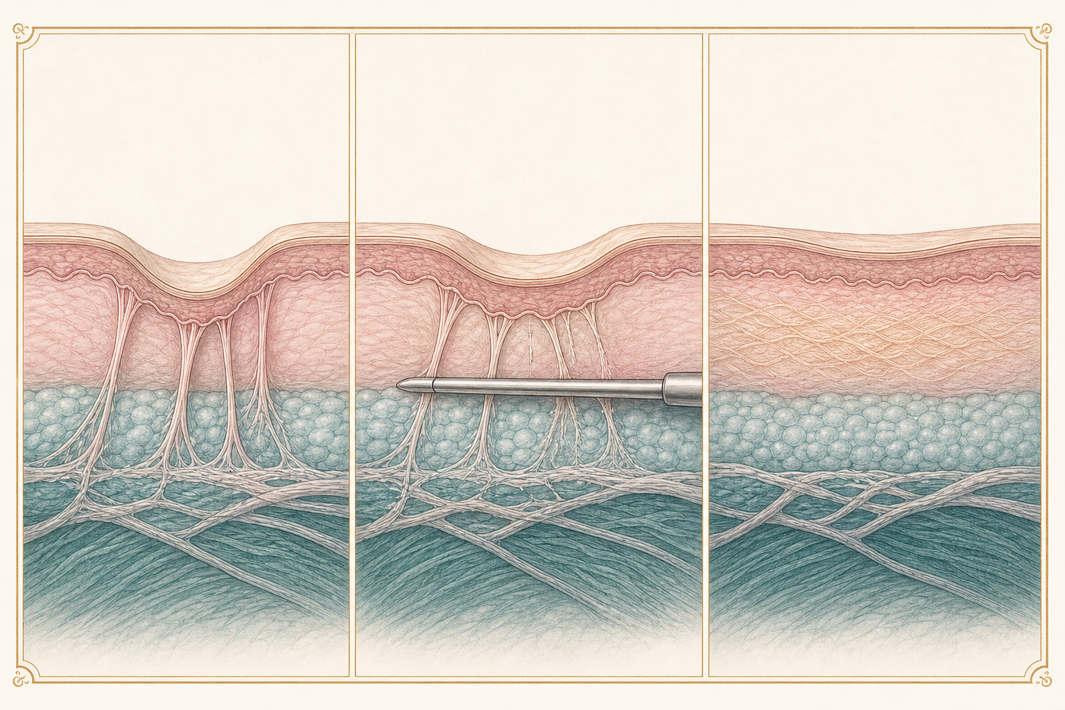 How acne-scar subcision works